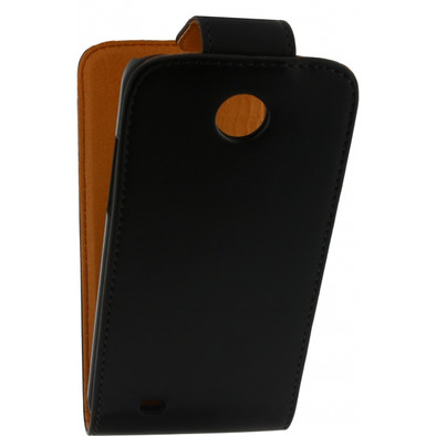 Xccess Leather Case Samsung Galaxy Trend Lite Zwart is nooit meer leverbaar