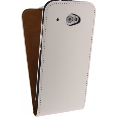 Mobilize Ultra Slim Flip Case HTC Desire 601 White is nooit meer leverbaar