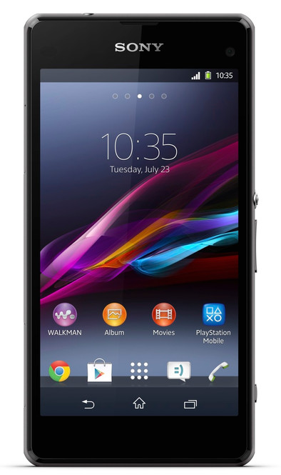 Sony Xperia Z1 Compact Zwart is nooit meer leverbaar