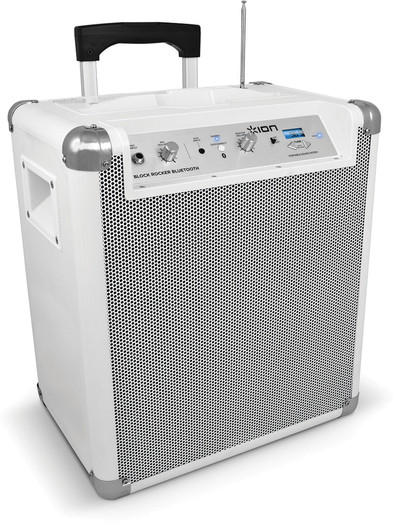 ION Block Rocker Bluetooth Wit is nooit meer leverbaar