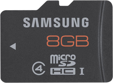 Samsung Micro SD 8GB Plus + Adapter is nooit meer leverbaar