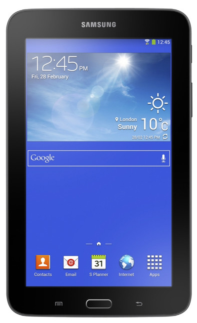 Samsung Galaxy Tab 3 Lite Wifi Zwart is nooit meer leverbaar