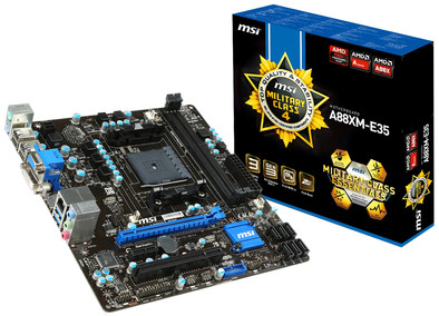 MSI A88XM-E35 is nooit meer leverbaar