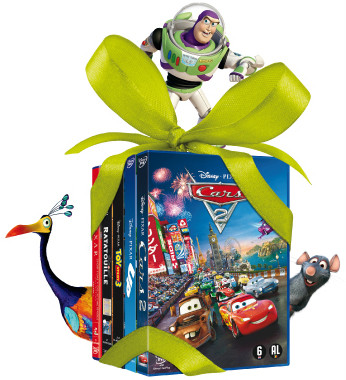 Disney Pixar dvd pakket is nooit meer leverbaar