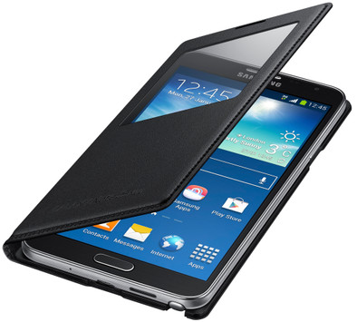 Samsung Galaxy Note 3 Neo S View Cover Black is nooit meer leverbaar