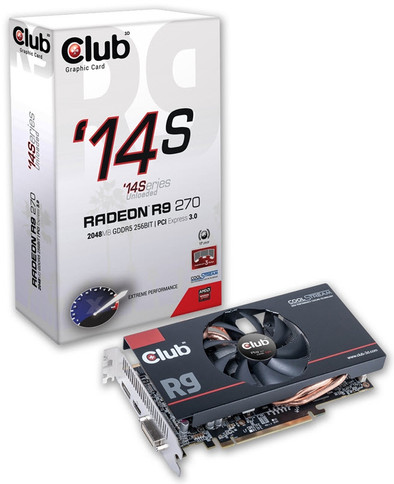 Club 3D Radeon R9 270 '14 Series is nooit meer leverbaar