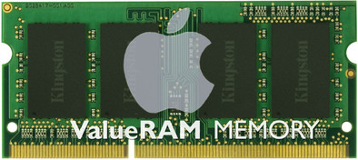 Kingston Apple Memory 4 GB LV SODIMM DDR3-1600 is nooit meer leverbaar