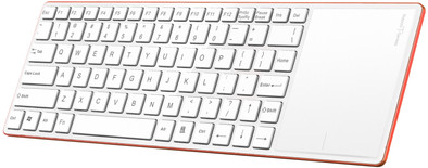 Rapoo E6700 Bluetooth Toetsenbord Rood QWERTY is nooit meer leverbaar