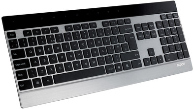 Rapoo E9270P Draadloos Toetsenbord Zilver QWERTY is nooit meer leverbaar