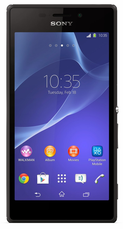 Sony Xperia M2 Zwart is nooit meer leverbaar