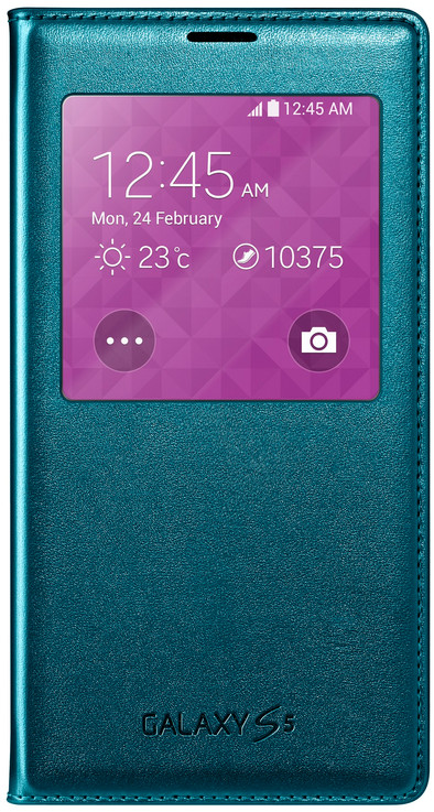 Samsung Galaxy S5 S View Cover Green is nooit meer leverbaar