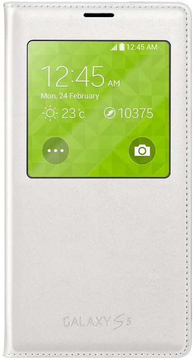Samsung Galaxy S5 S View Cover Wit is nooit meer leverbaar