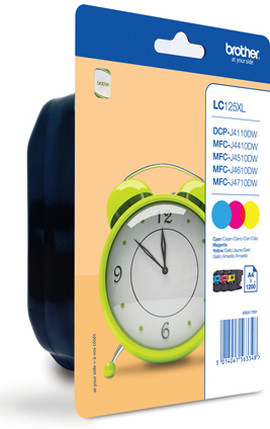 Le produit Brother LC-125XLRBWBP 3 Couleurs ne sera plus jamais disponible