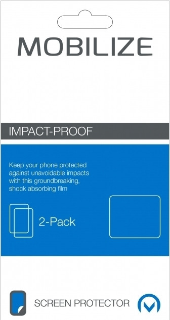 Mobilize Screenprotector Apple iPhone 5/5S/SE Impact Proof is nooit meer leverbaar