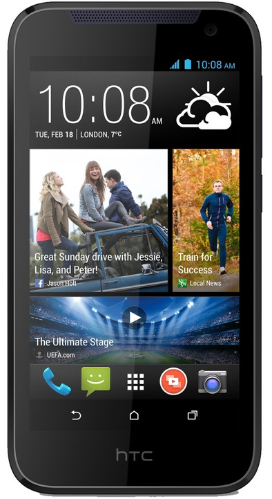HTC Desire 310 Blauw is nooit meer leverbaar
