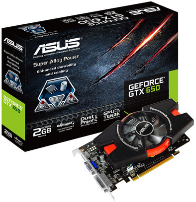 Asus GTX650-E-2GD5 is nooit meer leverbaar
