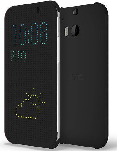 HTC One M8 Dot View Case Grijs is nooit meer leverbaar
