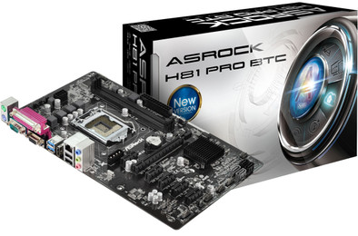 Asrock H81 Pro BTC is nooit meer leverbaar