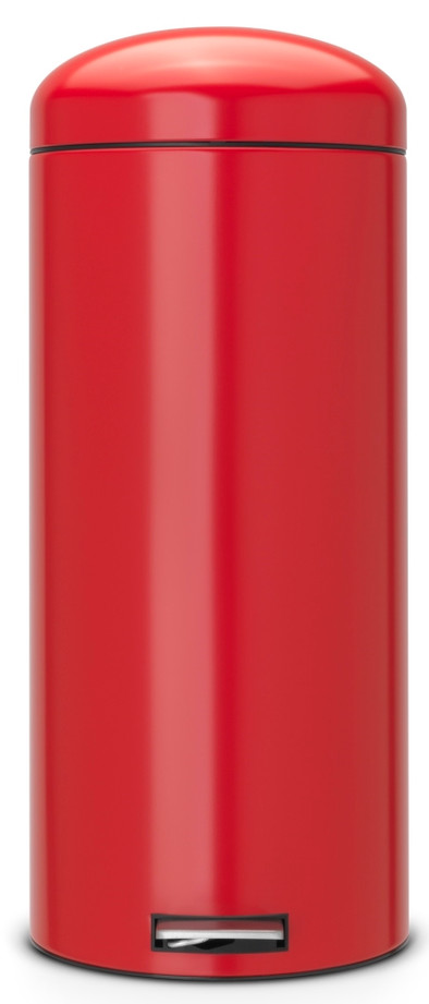 Brabantia Retro Bin 30 Liter Passion Red is nooit meer leverbaar