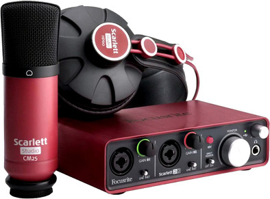 Focusrite Scarlett Studio is nooit meer leverbaar
