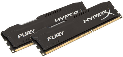 Kingston HyperX FURY 8 GB DIMM DDR3-1600 zwart 2 x 4 GB is nooit meer leverbaar