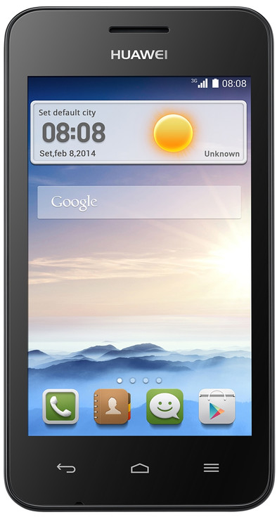 Huawei Ascend Y330 Zwart is nooit meer leverbaar