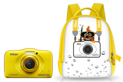 Nikon Coolpix S32 Yellow + Rugzak is nooit meer leverbaar