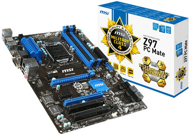 MSI Z97 PC Mate is nooit meer leverbaar
