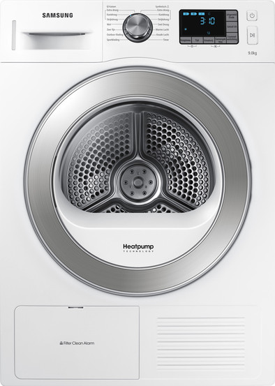 Samsung DV90F5E6HGW is nooit meer leverbaar