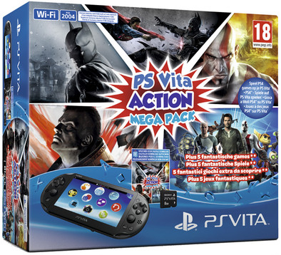 PlayStation Vita Wi-Fi Action Mega Pack is nooit meer leverbaar