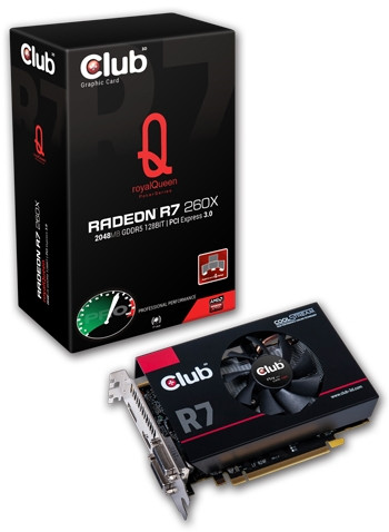 Club 3D Radeon R7 260X royalQueen is nooit meer leverbaar
