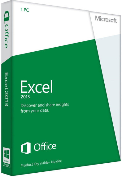 Microsoft Office Excel 2013 NL is nooit meer leverbaar
