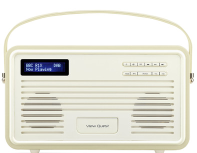 View Quest Retro DAB+ Radio Cream is nooit meer leverbaar