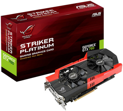 Asus Striker Platinum GeForce GTX 760 4GB is nooit meer leverbaar