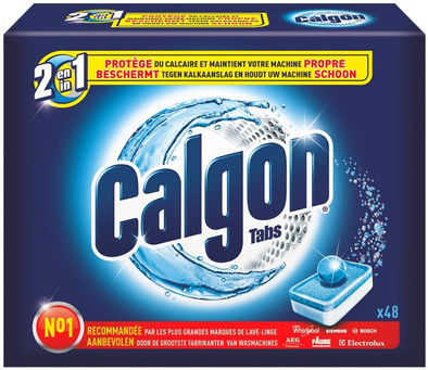 Calgon 2-in-1 Tabs ActiClean 48 tabletten is nooit meer leverbaar