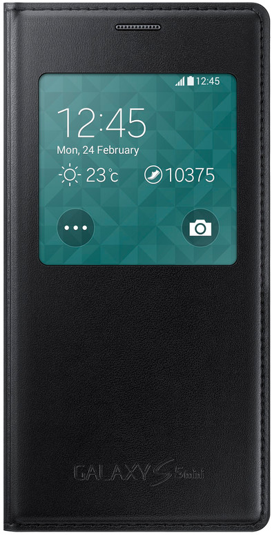 Samsung Galaxy S5 Mini S View Cover Black is nooit meer leverbaar