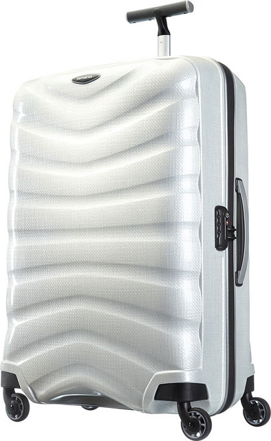 Samsonite FireLite Spinner 81cm Off White is nooit meer leverbaar