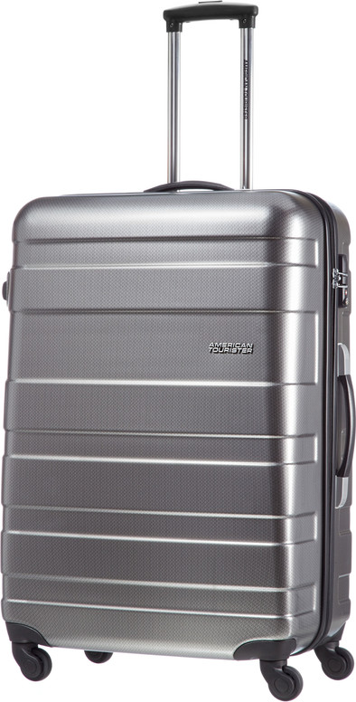 American Tourister Pasadena Spinner L Black/Silver is nooit meer leverbaar