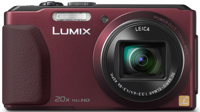 Panasonic Lumix DMC-TZ40 Red is nooit meer leverbaar