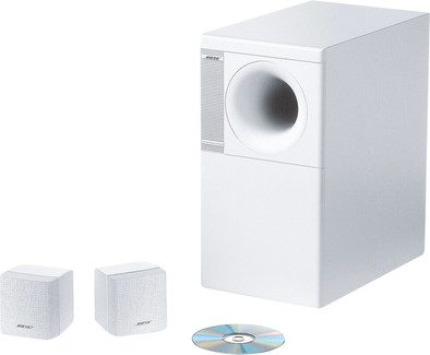 Bose Acoustimass 3-IV wit is nooit meer leverbaar