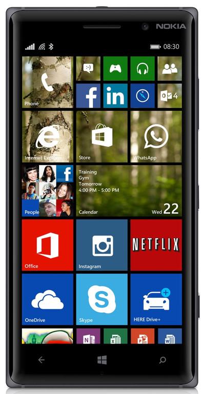Nokia Lumia 830 Zwart is nooit meer leverbaar