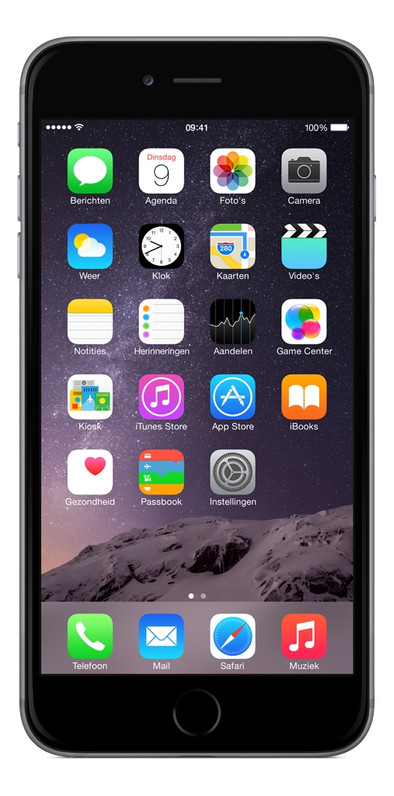 Forza iPhone 6 Plus 128 GB Space Gray (Refurbished) is nooit meer leverbaar