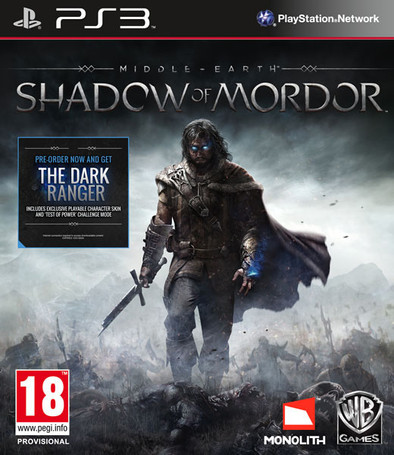 Middle-Earth: Shadow of Mordor PS3 is nooit meer leverbaar