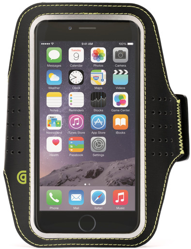 Griffin Trainer Armband iPhone 6/6s Zwart is nooit meer leverbaar