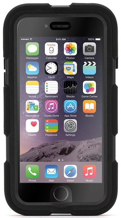 Griffin Survivor All Terrain Apple iPhone 6 Plus/6s Plus Zwart is nooit meer leverbaar