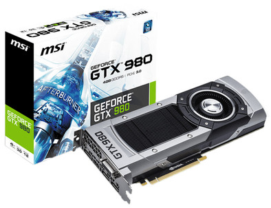 MSI GeForce GTX 980 4GB is nooit meer leverbaar