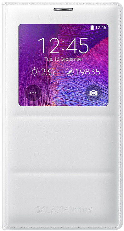 Samsung Galaxy Note 4 S View Cover White is nooit meer leverbaar