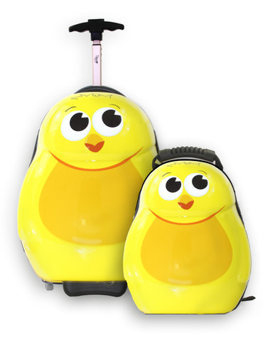 The Cuties And Pals Koffer &amp; Rugzak Chico De Kip is nooit meer leverbaar