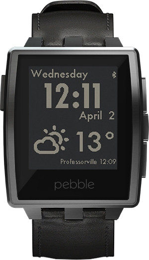 Pebble Steel Smartwatch Brushed Stainless is nooit meer leverbaar