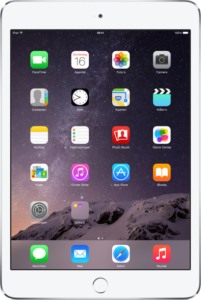 Apple iPad Mini 3 Wifi + 4G 64 GB Zilver is nooit meer leverbaar
